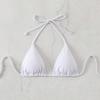 2023 European & American Solid Color Three-Point Bikini Set for Women