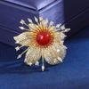 Senior Brooches Flower Leaf Brooch Pins for Women Suit Pendant Fashion Brooches Jewelry