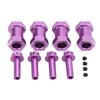 4Pcs/Set RC Cars Accessories RC Wheel Hex Hub Metal Wheel Hex Hub  Repairing and Upgrading