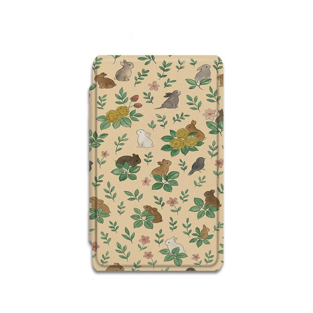 Cute Rabbit Magnetic Case Anti-fall Folio Shell High Quality Protective Cover for XTEINK X4/X3