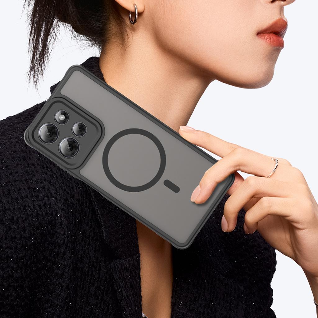 Чехол для телефона Motorola Moto G Power 2026/G Power 2025 Magsafe, Магнитный противоударный чехол-накладка для Motorola Moto G Power 2026/G Power 2025