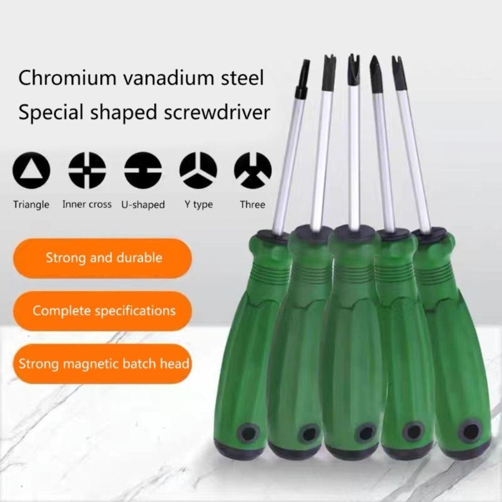 Коррозионностойкая магнитная отвертка, противоскользящая отвертка, набор бытовых инструментов