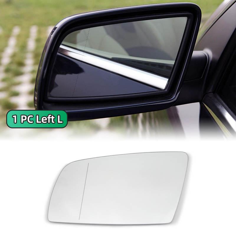 Left & Right Side Mirror Glass Rear View Rearview Exterior Wide Angle for BMW 5 Series E60 E61 E63 E64 2003-2008