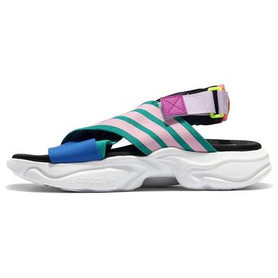 Magmur Sandal Glory Green Pink Blue Женские кроссовки Разноцветные розовые светящиеся синие EF5864