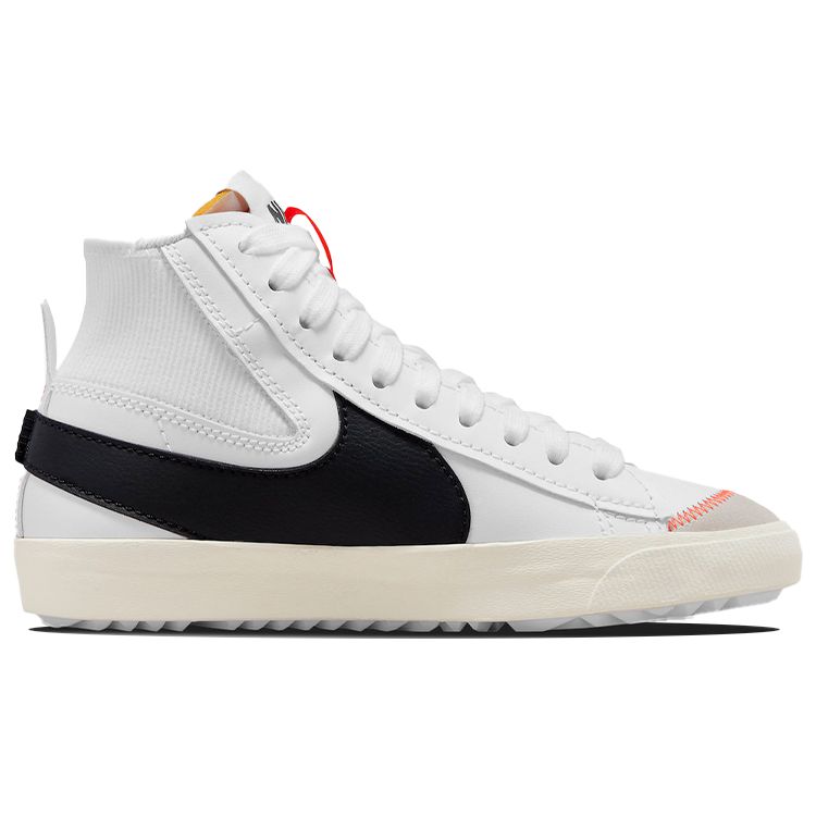 Nike Бело-черные кроссовки унисекс Blazer Mid 77 Jumbo Sail DD3111-100