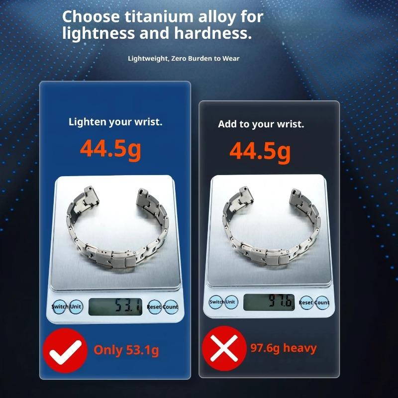 Для Casio Prorek prw-6600 prg-650 Титановый металлический ремешок для часов PRW-30/50/60/70YT prw-6900/6800 Браслет Цепочка для часов из титанового сплава