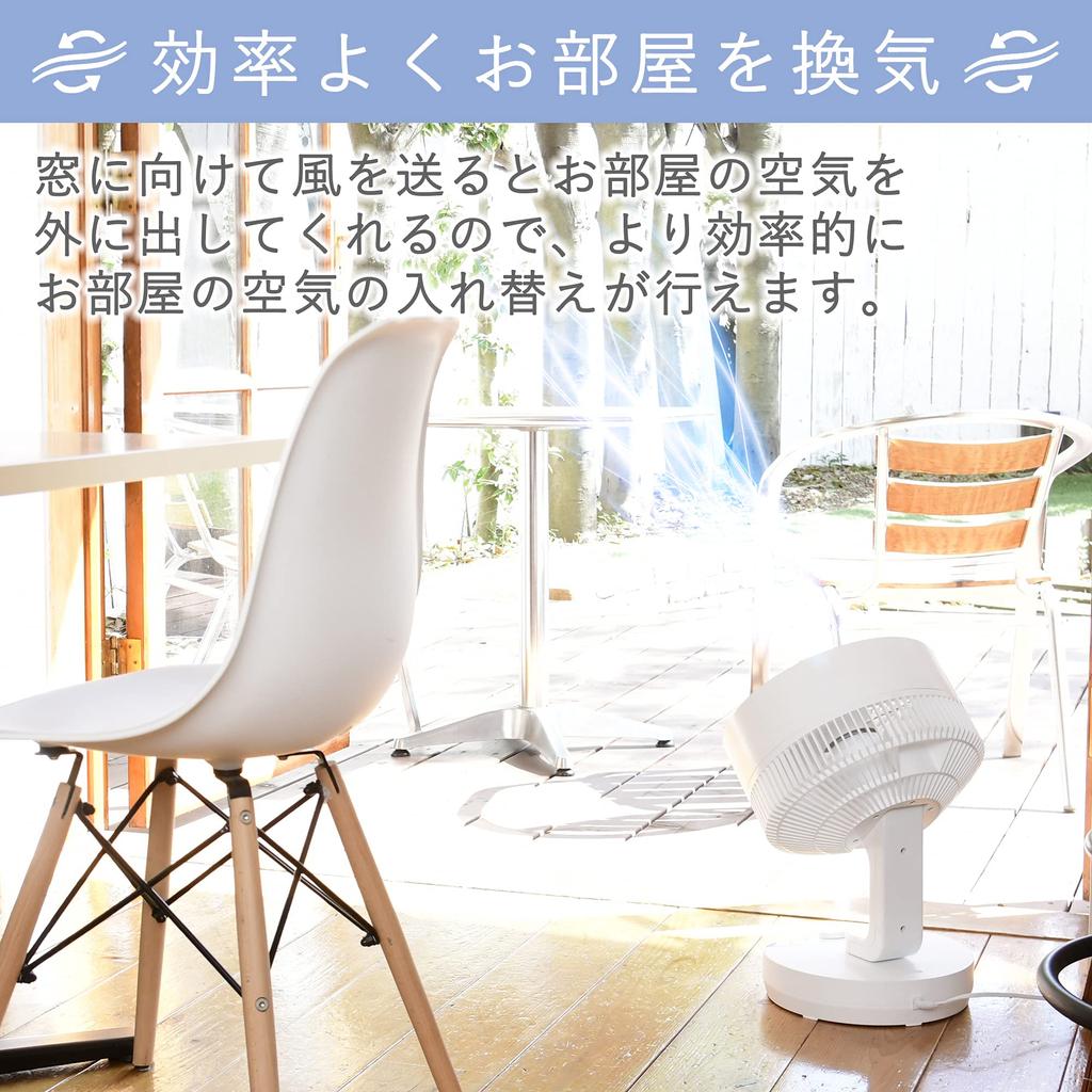 DC автоматический вертикальный и горизонтальный 40 татами пульт дистанционного управления таймер 8 уровней регулировки воздушного потока легко белый [Yamazen] Циркулятор, двигатель, колебание,