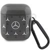 Mercedes Mea28Dpmgs Airpods 1/2 Cover Black/Black Large Star Pattern