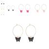 Unique Butterfly Earrings For Women Alloy Material European American Style