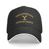 Кепка YEllowstone DUtton Ranch Модная Повседневная Бейсболка Регулируемая Шляпа Летняя Унисекс Бейсболки Настраиваемые Многоцветные