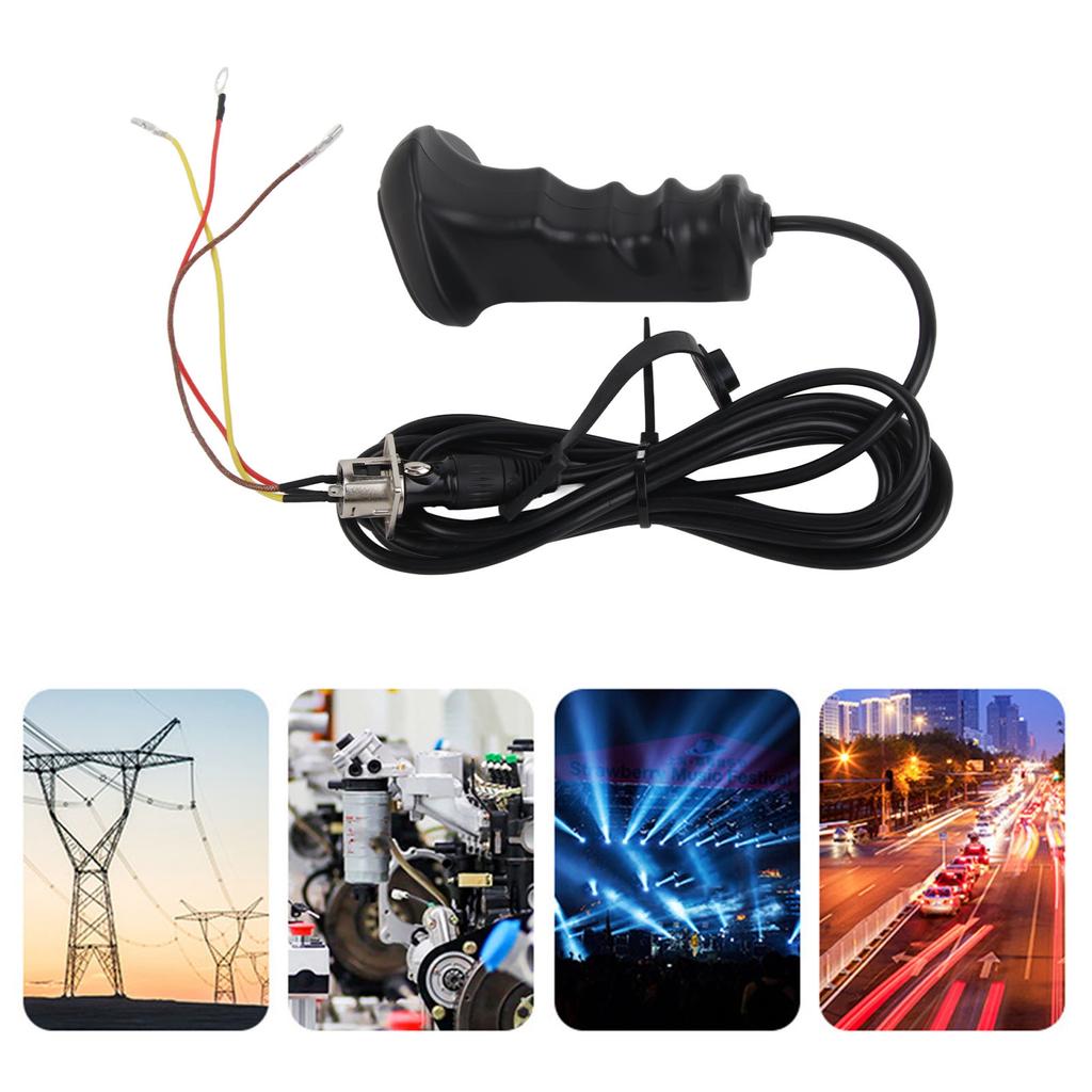 Winch Corded Manual Hand Remote Control Weatherproof Winch Controller for Truck Elevator 12V‑24V 250