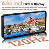 CUBOT A40 Smartphone Android 15, 12GB+256GB/1TB, 6.88" HD+ 120Hz Display, 48MP Camera, 5100mAh, 4G Dual SIM/Face ID/OTG/NFC/GPS/Dual Speakers