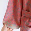 Женский жаккардовый кимоно-халат из пряжи, 100% хлопок, повседневный свободный крой для весны, лета и осени