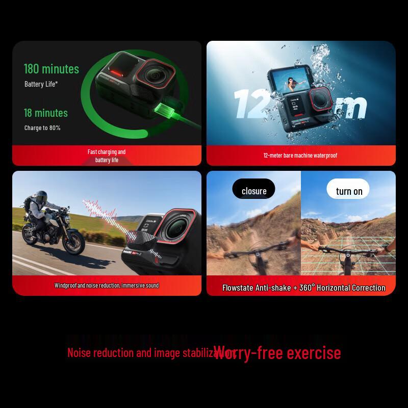 Insta360 Ace Pro 2 Flagship AI Action Camera (CN version)