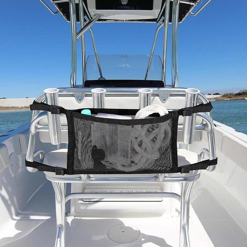 Boat Storage Bag Hanging Large Capacity Multifunctional Suspended Storage Bag Life Jacket Holder for Yachts Travel Kayak Boats