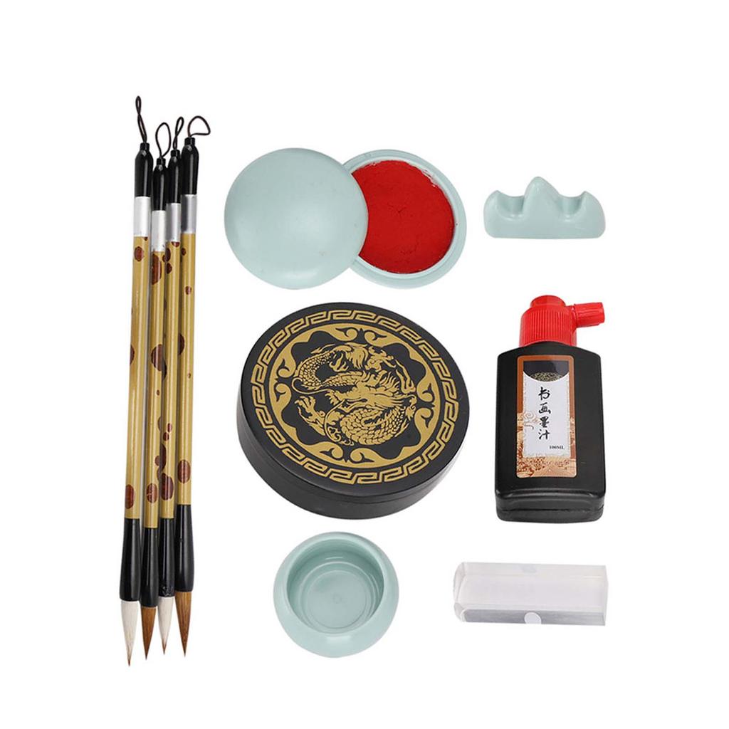 Набор кистей для каллиграфии, кисти для многократного использования, практика для студентов, начинающих, практическая версия