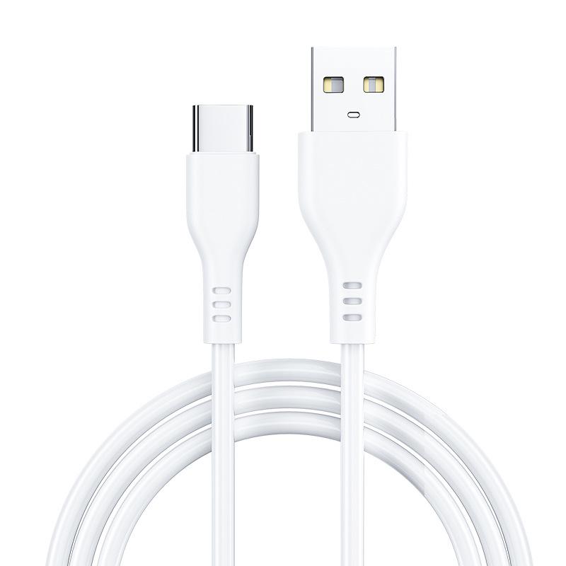 Высокотоковый кабель USB Type-C для OPPO, Huawei, Xiaomi - 2.4A быстрая зарядка, прочный ПВХ