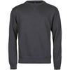 Tee Jays Mens Ribbed Interlock Crew Neck Jumper