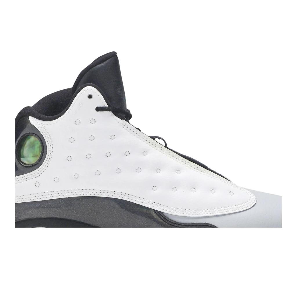 Air Jordan 13 Retro Grade School 'Barons' (Unisex) White / Tropical Teal / Black / Wolf Grey Kids' Basketball Shoes 414574 115