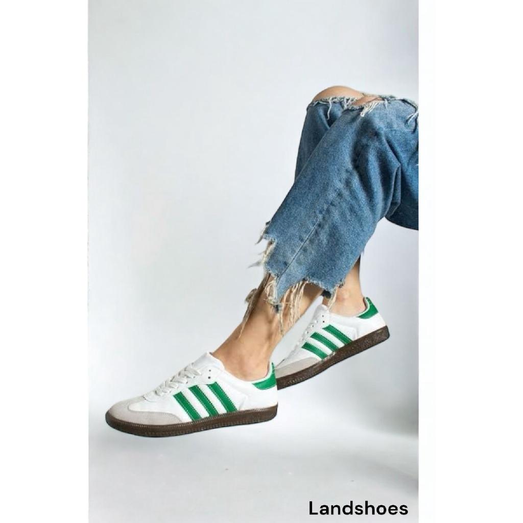 Бело-черные спортивные туфли унисекс в полоску на плоской подошве со шнуровкой