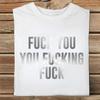 ZIMOXUAN Summer Fashion Male Female Cotton Print T-Shirt Tees Punk Rock Hip-hop Lovers Shameless T-shirt
