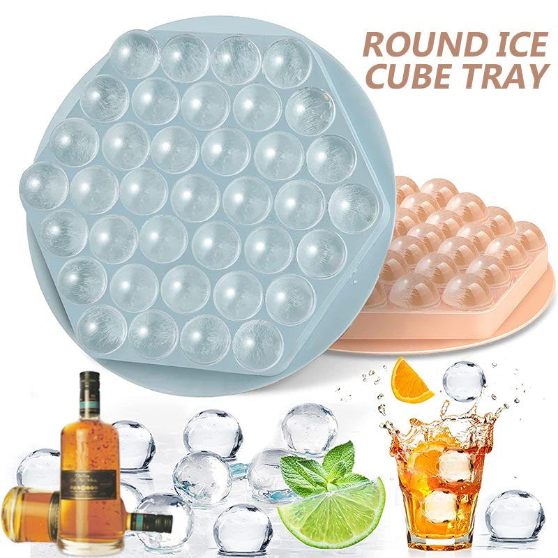 33 Ice Boll Хоккейная полиэтиленовая форма для замороженного виски Мяч для мороженого Поднос для кубиков льда Коробка для изготовления леденцов Подарки Кухонные инструменты Аксессуары