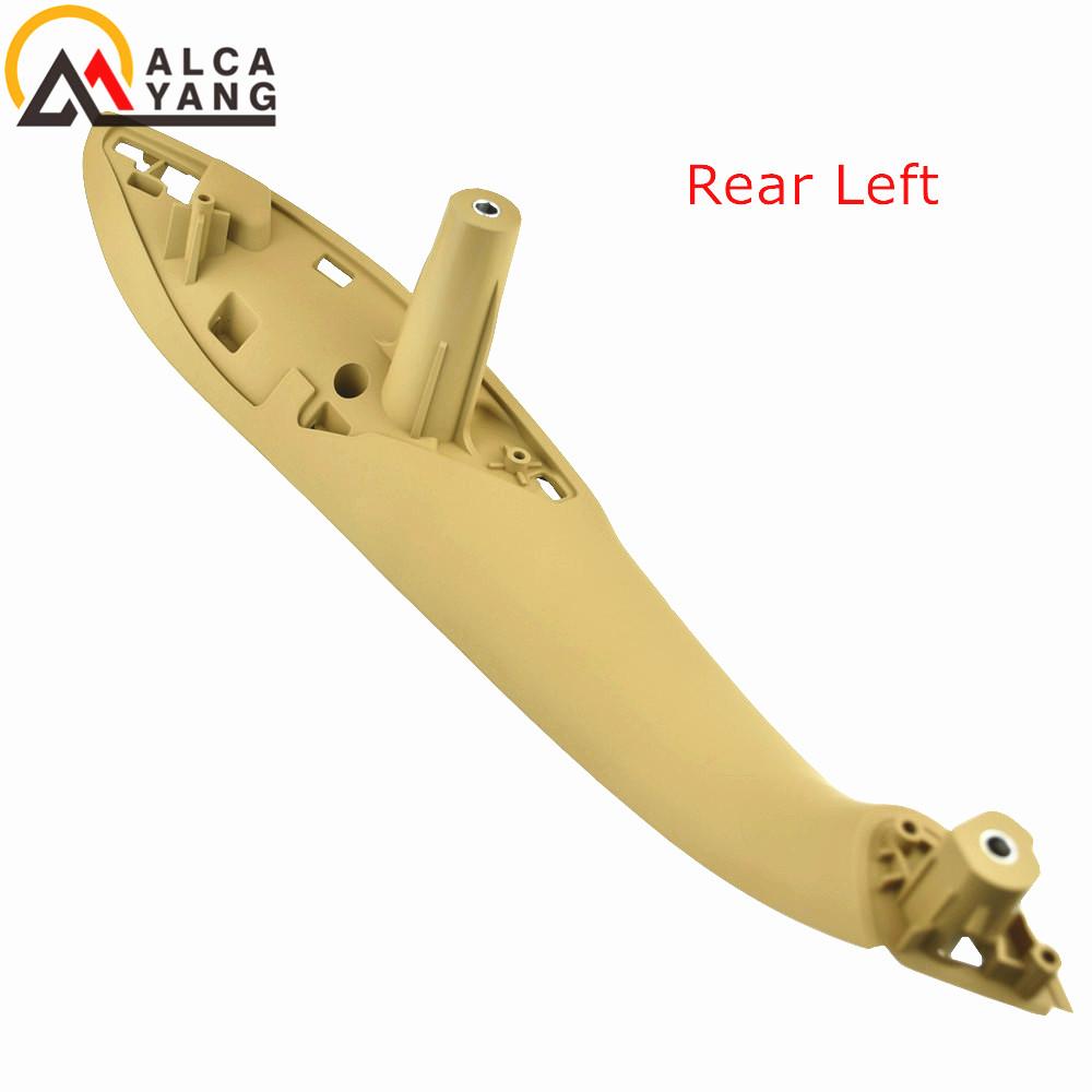 Автомобильные аксессуары, внутренняя дверная ручка, накладка, черный, бежевый для BMW F30 F31 F32 F33 F34 F35 F36 F80, левый, правый, внутренний