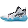 Баскетбольные кроссовки LiNing Blade 2 с противоскользящей подошвой, прочные, мужские, белые, черные ABAR087-1