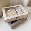 Ring Holder Jewelry Organizer Transparent Jewelry Display Box Jewelry Storage Box Travel Storage