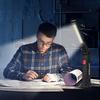 COB LED Рабочий свет Диммируемый USB Перезаряжаемый Светодиодный фонарик Инспекционная лампа с магнитным крючком Power Bank Батарея 18650 Фонарь