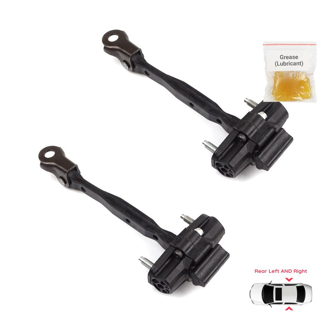 BDP1235-1 2 Pieces Rear Door Hinge Stop Check Strap Limiter for Vauxhall Opel Astra K B16 Crossland X Cruze 2016-2019 Buick Verano 13456270