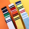 Striped Long Tube Cotton Spandex Soccer Over Knee Socks Sports Socks Football Long Socks Kids Sock