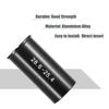 X AUTOHAUX Bike Seatpost Tube Adapter Seatpost Reducing Sleeve Adapter Aluminum Alloy Mm Black 25.4 - 28.6