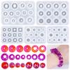 Silicone Molds For Resin Jewelry Making Multi Shape Bead Casting DIY Craft Gems Crystal Accessories Creation Tools