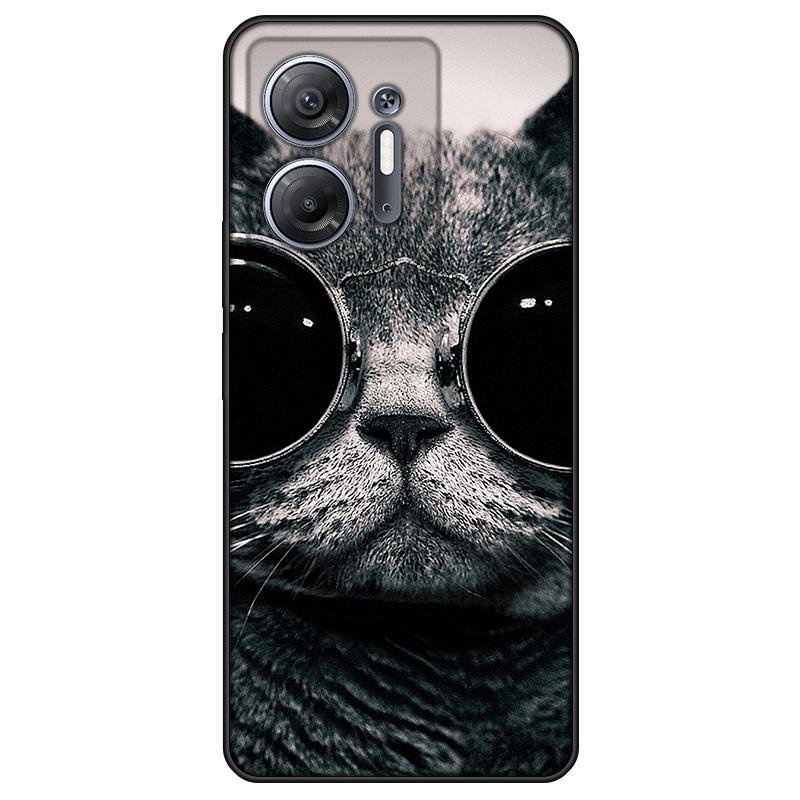 Для infinix Hot 30 5G корпус окрашенная задняя крышка из ТПУ infinix Hot 30 5G мягкий силиконовый чехол