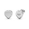 Earrings - Guess - JUBE01427JWRHTU - Stainless Steel - Silver - Set with Stones