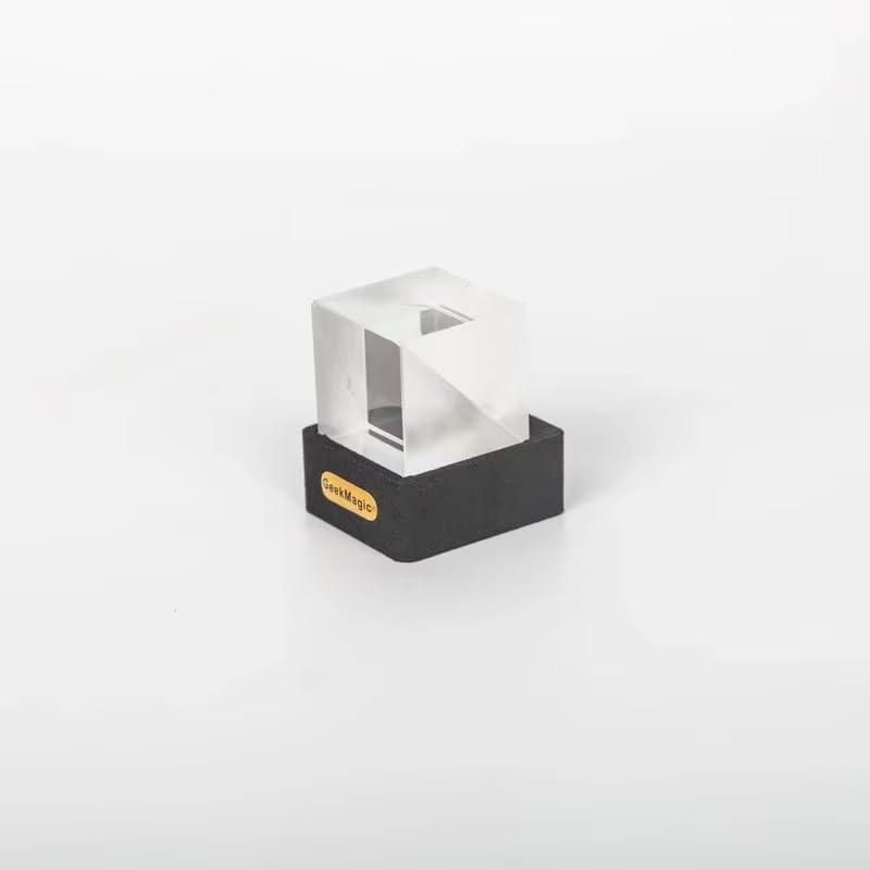 Zmart GeekMagic GIFTV Хрустальный Куб Фотодисплей Голографический Настольный Умная Погодная Станция Цифровые Часы Альбом с GIF-анимацией Голографические Часы Хрустальный Ph