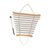 Rhythm Wind Chimes with Stick Sturdy Portable Energy Chime Percussion Instrument for Classroom