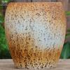 Large Vintage Ceramic Flower Pot for Indoor/Outdoor Plants - Breathable Tall Wide-Mouth Design for Bougainvillea & Succulents