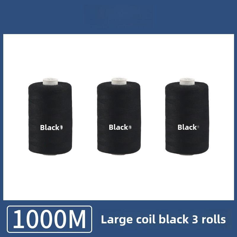 1000 ярдов ниток для бытового шитья: Полиэстер, цветная ручная работа, тонкая катушка