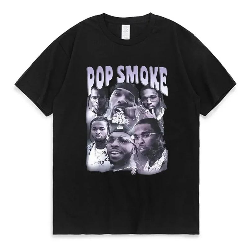 Women's T-shirt Rapper Tupac Tops Hip Hop Setwear