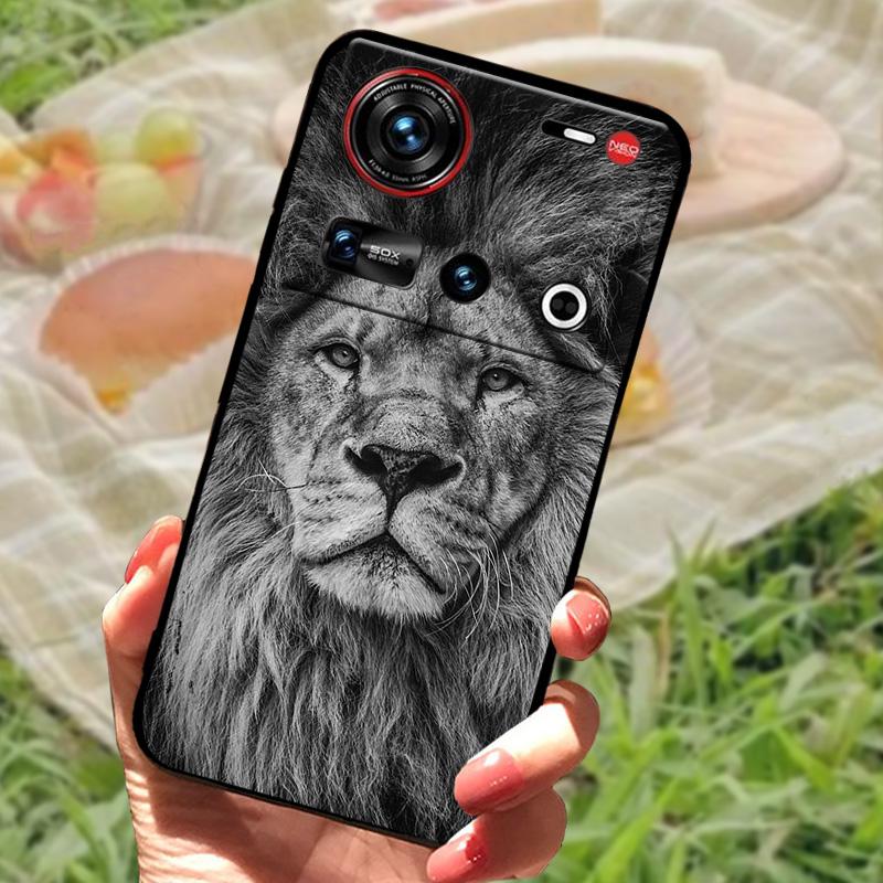 Для Nubia Z70 Ultra Чехол Роскошный Милый Мультяшный Мягкий ТПУ Силикон Ударопрочный Coque Для ZTE nubia Z70 Ultra Защитный Чехол Fundas