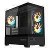 Gigabyte C201 ПАНОРАМНЫЙ Корпус ПК Mid-Tower Черный C201P CS9313 Micro-ATX