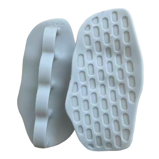 1 Pair 4-Holes Anti-Slip Silicone Workout Grips Men Women Hand Palm Protection Weight