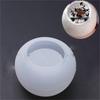 Plaster Concrete Candle Jar Mould Home Decor Storage Box Flower Pot Planter Pot Silicone Molds Making Epoxy DIY Round