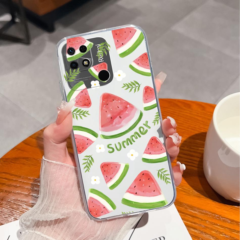 Covers For Redmi 10C Case Stylish Fun Soft Transparent Slim Silicone Anti Drop Phone Shell For Xiaomi Redmi 10 C Bumper Fundas