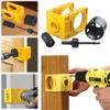 Kit d'installation de serrure de porte, ensemble d'outils de montage de serrure de porte en bois réglable pour l'installation de pêne dormant et de