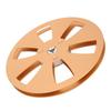 6 Hole Reel To Reel Tape Takeup Spool 1/4 7 Inch Machine Reel Empty Open Reel  for Tape Recorder
