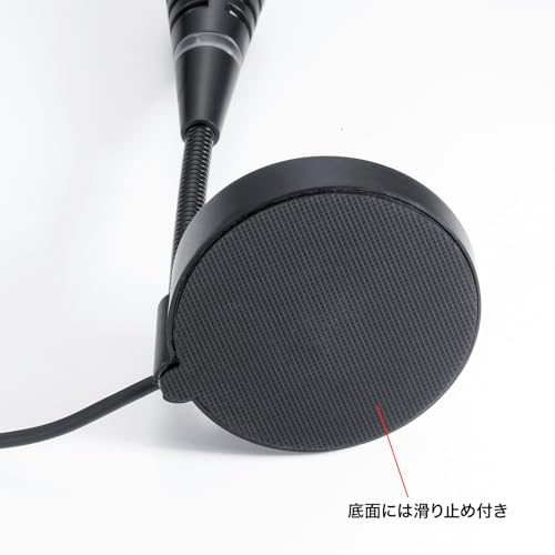 SANWA SUPPLY USB Type-C Microphone MM-MCTC01BK