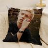 Singer TTroye SSivan Pillow Case Natural Linen DoubleSided Printing Sofa Home Decor Cushion Cover
